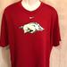 Nike Shirts | Nike Arkansas Razorback University Tee Shirt | Color: Red/White | Size: Xl