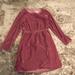 J. Crew Dresses | J. Crew Pink Velvet Dress | Color: Pink | Size: 6