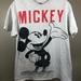 Disney Shirts | Men’s Md Mickey Mouse T | Color: Gray/Red | Size: M