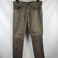 Levi's Jeans | Levis 511 Slim Fit Jeans Mens Green Wash Denim Size 34x30 | Color: Brown/Green | Size: 34