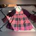 Burberry Dresses | Burberry Pink Dress Nova-Check Classic Burberry Style Infant 12 Months | Color: Black/Pink | Size: 12mb