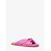 Michael Kors Elena Leather Slide Sandal Pink 9.5