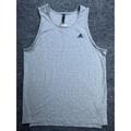 Adidas Shirts | Adidas Shirt Men's Large Axis 2.0 Tech Tank Top Gray Heathered Nwt | Color: Gray | Size: L