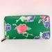 Kate Spade Bags | Kate Spade Brightwater Drive Spring Bloom Zip Neda Wallet | Color: Green/Pink | Size: Os