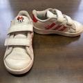 Adidas Shoes | Girl's Adidas Minnie Mouse Sneakers. Size 8. | Color: Red/White | Size: 8g