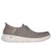 Skechers Men's Slip-ins: GO WALK Max - Halcyon Slip-On Shoes | Size 11.0 Extra Wide | Taupe | Textile/Synthetic | Vegan | Machine Washable