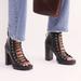Free People Shoes | Free People Jeffrey Campbell Palermo Lace Up Heels | Color: Brown | Size: 8