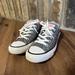 Converse Shoes | Converse All Star Madison Shoes Womens Size 6 Gray Floral Print Low Top Sneakers | Color: Gray | Size: 6