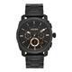 Fossil Men's Machine Stainless Steel Case Quartz Chronograph Watch, Black, Black Dial, One Size, FS4682IE