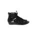 Mia Sandals: Black Print Shoes - Women's Size 6 1/2 - Open Toe