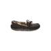 Ugg Australia Flats: Brown Print Shoes - Women's Size 5 - Round Toe