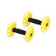 BIUDECO Fitness Wheel Exercise Small Dumbbell Fitness Device Fitness Roller Household Appliances Hand Weights Dumbbell Bariatric Home Dumbells Push Rollers Fitness Equipment Two Wheels