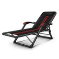 Camping Folding Chairs Sun Lounger Chair Gravity for Garden, Folding Deck Chair Foldable Recliners Heavy Duty Metal Portable Relaxing Reclining Bed Garden Furniture for Lawn Outdoor beautiful scenery