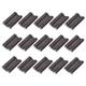 Sosoport 45 Pcs Hoe Clip Grass Hand Hoe Fixing Parts Garden Tools Hoe Parts Manual Edger Hoe Tool Parts Replacement Garden Hand Tools Garden Tool Parts Hula Puller Iron Holder Plug