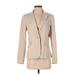 New York & Company Blazer Jacket: Tan Jackets & Outerwear - Women's Size 4