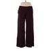 Lee Casual Pants - High Rise: Burgundy Bottoms - Women's Size 16