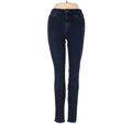 J Brand Jeans - Mid/Reg Rise: Blue Bottoms - Women's Size 24 - Indigo Wash