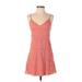 Socialite Casual Dress - Mini: Pink Dresses - Women's Size Small