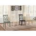 Side Chairs Pine Veneer Transitional Dining Room Furniture