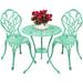 3-Piece Outdoor Rust-Resistant Cast Aluminum Patio Bistro Set