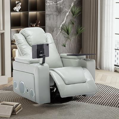 Modern Power Recliner Individual Seat Home Theater Recliner with Surround Sound