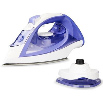 1550W Cordless Iron with Steam, 2-In-1 Cordless/Corded Iron