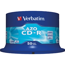 Verbatim CD-R 43343 52x 700MB 80Min. Spindel 50 St./Pack. Image