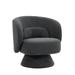 Barrel Chair - TORREFLEL 360 Degree Swivel Sherpa Accent Chair Modern Style Barrel Chair w/ Toss Pillows For Home Office, Living Room, Bedroom Wool/Fabric | Wayfair