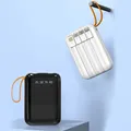 18650 Power Bank Fast Charging Powerbank Portable Battery Charger PowerBank For iPhone Xiaomi 4IN1