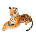 Giant Real Life Tiger Plush Toys Stuffed Soft Wild Animals Simulation White Tiger Jaguar Doll