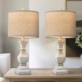 Rephen 20.5" Table Lamps Set Of 2, Vintage Bedside Lamps For Bedroom, Farmhouse Lamp For Living Room, Small Lamp For Nightstand | Wayfair L0120