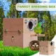 Parrot Wooden Breeding Box Parakeet Nesting Box Parrot Mating Breeding Box Bird Supplies Outdoor