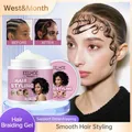 Hair Styling Wax Cream for Women Strong Hold Frizz Braid Edges Fixed Control Gel Anti-Hair Loss Hair