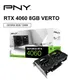 PNY-Carte graphique GeForce RTX 4060 Gaming VERTO 8 Go GDDR6 Nvidia RTX4060 cartes vidéo GPU