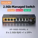 2.5Gb Managed Switch with 8-port 2.5Gb Ethernet 1-port 10G SFP+ 2.5Gb Cat Stick