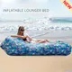 Inflatable Lounger Lazy Sofa Bed Water Hammock Beach Chair Float Air Mattress Portable Folding