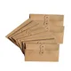 10 PCS Brown Kraft Paper Envelope Vintage Envelope Pockets with Button and String Closure for Mail