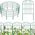 1PC Outdoor Garden Iron Fence Courtyard Flower Vegetable Small Fence Decoration Garden Courtyard