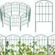 1PC Outdoor Garden Iron Fence Courtyard Flower Vegetable Small Fence Decoration Garden Courtyard