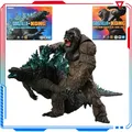 Bandai S.H. Monster Arts Godzilla VS. Kong Anime Action Figure Modèle Jouets pour Garçons Mecha