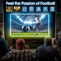 Rétro-éclairage LED pour TV Animation TV Image Football Passion DiviBox Bande lumineuse LED