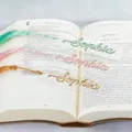 Marque-page personnalisé avec pompon pour les amoureux des livres marque-pages en acrylique fleur
