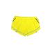 Under Armour Athletic Shorts: Yellow Activewear - Women's Size X-Large