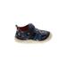 Stride Rite Sandals: Blue Color Block Shoes - Size 0-3 Month