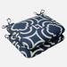 Red Barrel Studio® Aous Indoor/Outdoor Seat Cushion Polyester in Blue | 3 H x 18.5 W x 15.5 D in | Wayfair 4654B19B55C64877A9A77EF45720B8BF