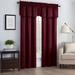 Eclipse Canova Polyester Blend Light Filtering Curtain Panel in Red | 95 H in | Wayfair 10299042X095BUG