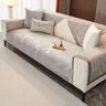 Marmor Linien drucken Samt Sofa bezug für L-Form Sofa bezüge Couch bezüge Schon bezug