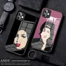 Amy Winehouse Handy hülle Glas für iPhone 11 12 13 14 Pro xr xs max 8x7 14 plus se 13 Pro Design