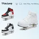 Verformung Rollschuhe Schuhe zweireihig 4-Rad Skates Rollschuhe mit Rädern Dual-Purpose Roller