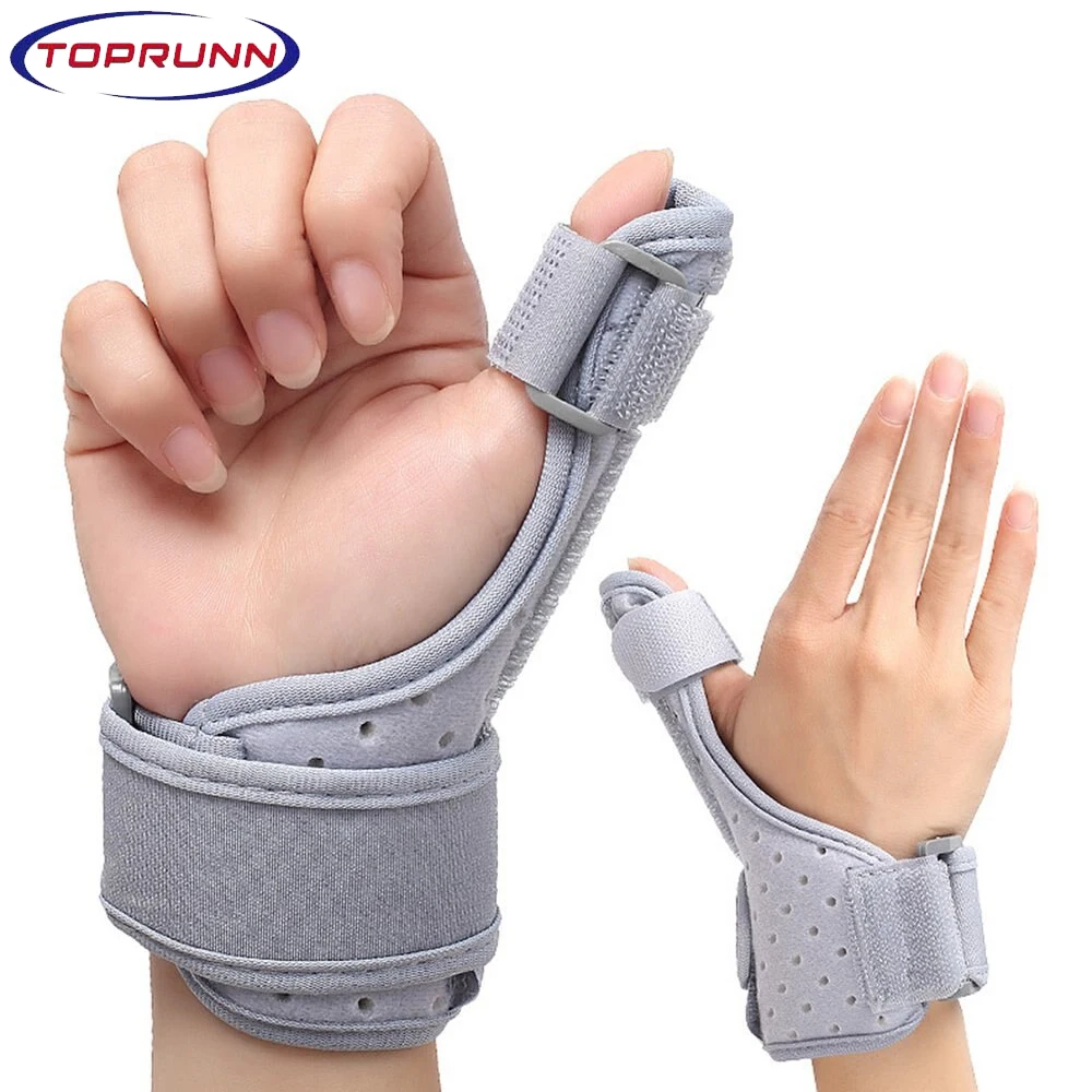 1PC Handgelenk Daumen Hand Unterstützung Schutz Stahl Schiene Stabilisator Arthritis Karpaltunnel Handgelenk Finger Brace Schutz Image